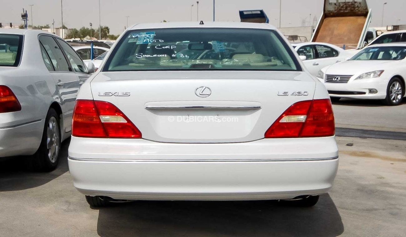 Lexus LS 430 2001 Lexus LS 430 White | A 1007