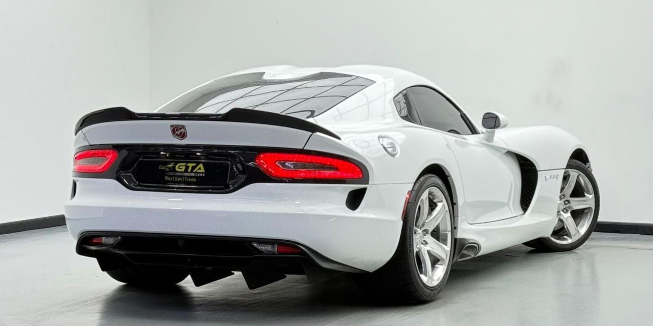 دودج فايبر 2017 Dodge Viper SRT ,Al-Futtaim Service History ,Excellent Condition ,GCC