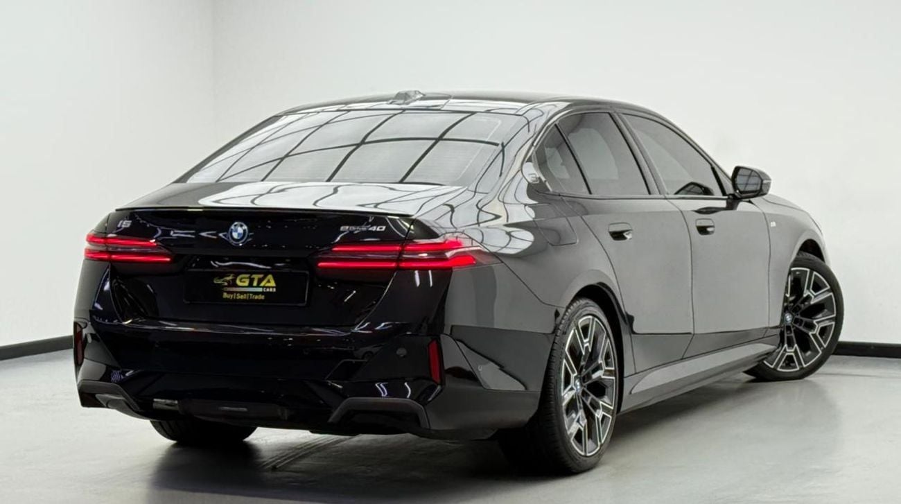 BMW i5 2024 BMW i5 eDrive40 M Sport Pro,Arabian Gulf Warranty ,Full Service History ,Excellent Condition ,