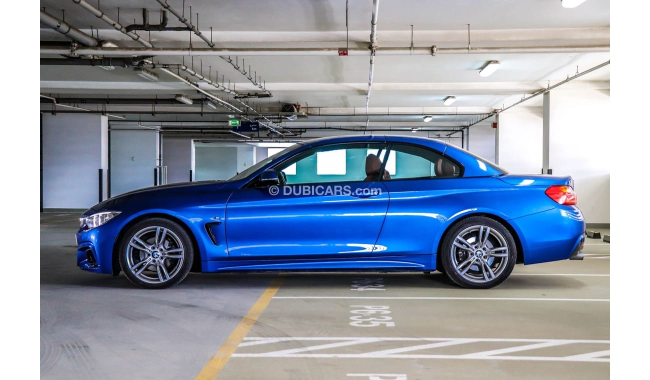 BMW 420i i Convertible M-Kit 2017 GCC under Agency Warranty with Zero Down-Payment.