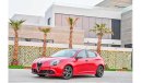 Alfa Romeo Giulietta Veloce | 1,253 P.M | 0% Downpayment | Impeccable Condition!