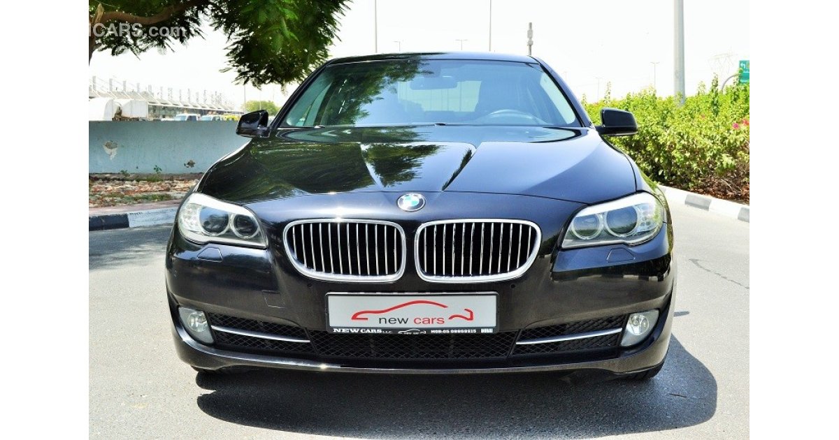 BMW 520  ZERO DOWN PAYMENT  1000 AED\/MONTHLY  1 YEAR WARRANTY for sale: AED 51,000. Black, 2013