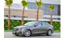 Cadillac ATS | 1,075 P.M (4 Years)| 0% Downpayment | Perfect Condition