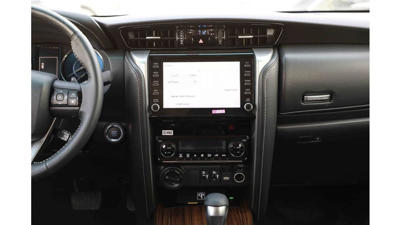 تويوتا فورتونر تويوتا فورتشنر 2024 4.0 4X4 HI Adventure - أسود من الداخل أسود | للتصدير فقط