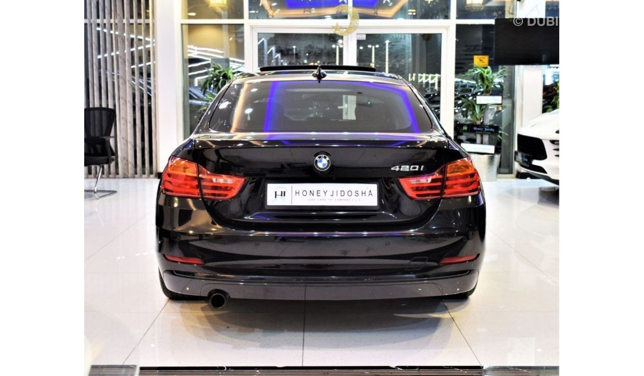 BMW 420i ONLY 60000 KM! BMW 420i Gran Coupe 2015 Model!! in Black Color! GCC Specs