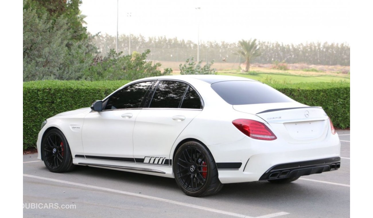 Mercedes-Benz C 63 AMG MERCEDES BANZ AMG C63 S 2015 GCC  FULL OPTION PERFECT CONDITION