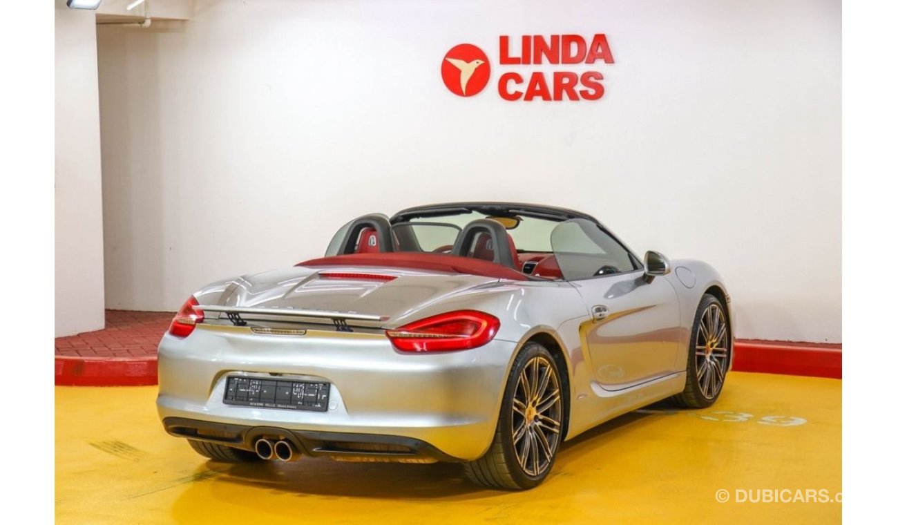 بورش بوكستر أس RESERVED ||| Porsche Boxster S 2015 GCC under Agency Warranty with Flexible Down-Payment.