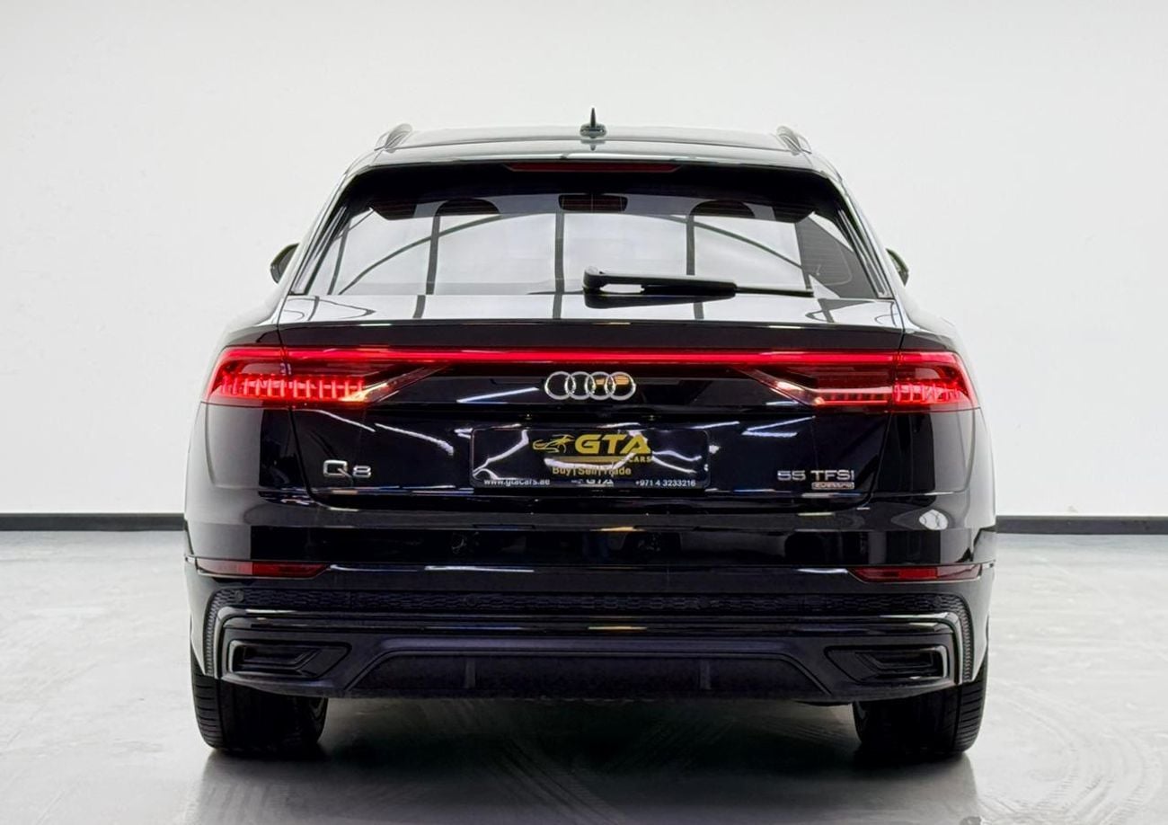 أودي Q8 55 TFSI S-LINE 2019 Audi Q8 55 TFSI quattro, Warranty, Service History, GCC.