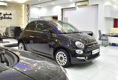 فيات 500 EXCELLENT DEAL for our Fiat 500 Dolcevita ( 2023 Model ) in Black Color GCC Specs