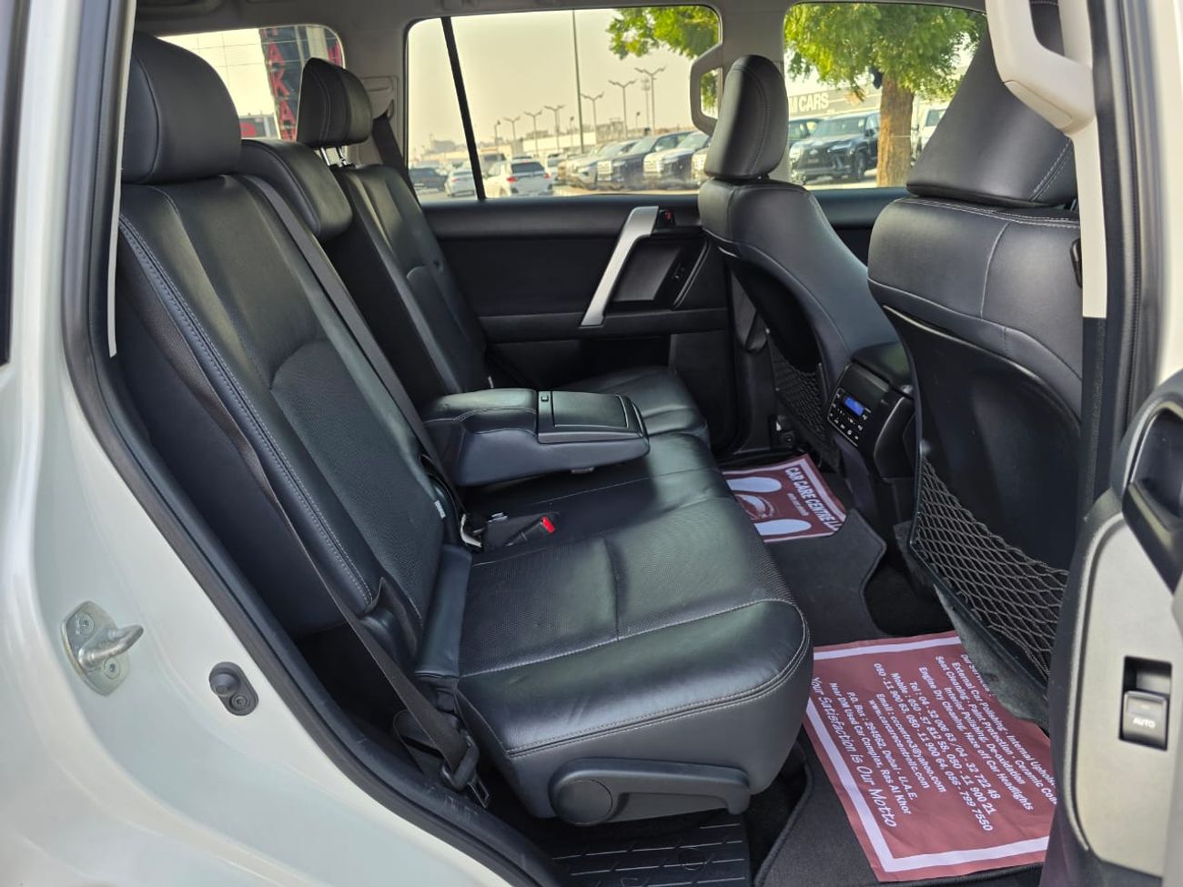 Toyota Prado diesel 2.8 liter automatic gear with back camera leather power seats