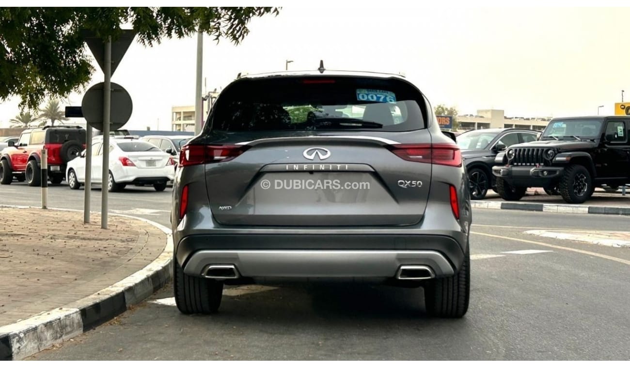Infiniti QX50 Luxe Style AWD GCC Agency Warranty