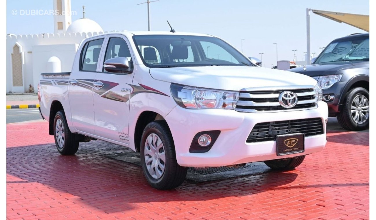 Toyota Hilux 2019 | TOYOTA HILUX  | GLX DOUBLE CAB 4X2 | GCC | VERY WELL-MAINTAINED | SPECTACULAR CONDITION |