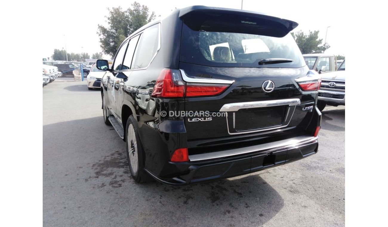 لكزس LX 570 فئة S ، ناقل حركة أوتوماتيكي ، موديل 2019 ، موديل SUV 8 ، بنزين ، خيار كامل فقط للتصدير