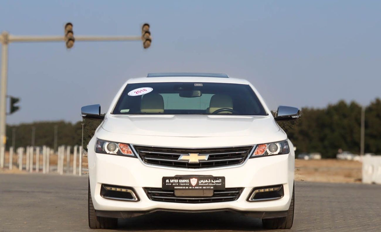 شيفروليه إمبالا Chevrolet impala V6 2018 full option GCC , accident-free excellent condition, 1175 pm