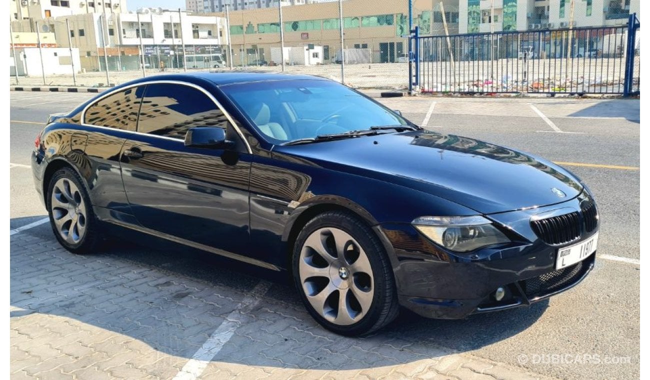 BMW 650i BMW 2007 GCC 650i  FULL OPTION