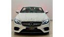 مرسيدس بنز E200 كوبيه 2019 Mercedes E200 Convertible, Mercedes Warranty-Service Contract-Service History, GCC