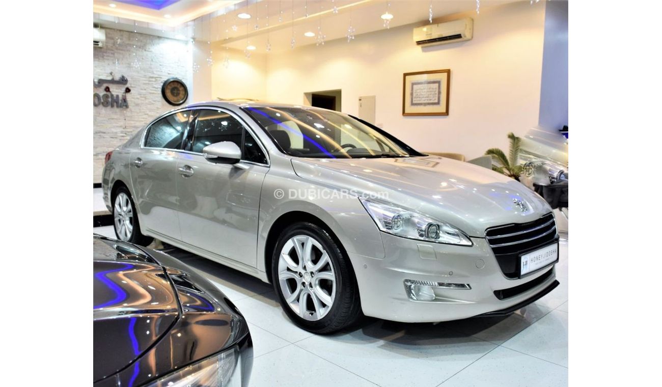 Peugeot 508 EXECELLENT DEAL for this Peugeot 508 TURBO 2015 Model!! in Silver Color! GCC Specs