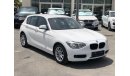 BMW 116i Bmw 116 model 2013 GCC car prefect condition one owner low mileage