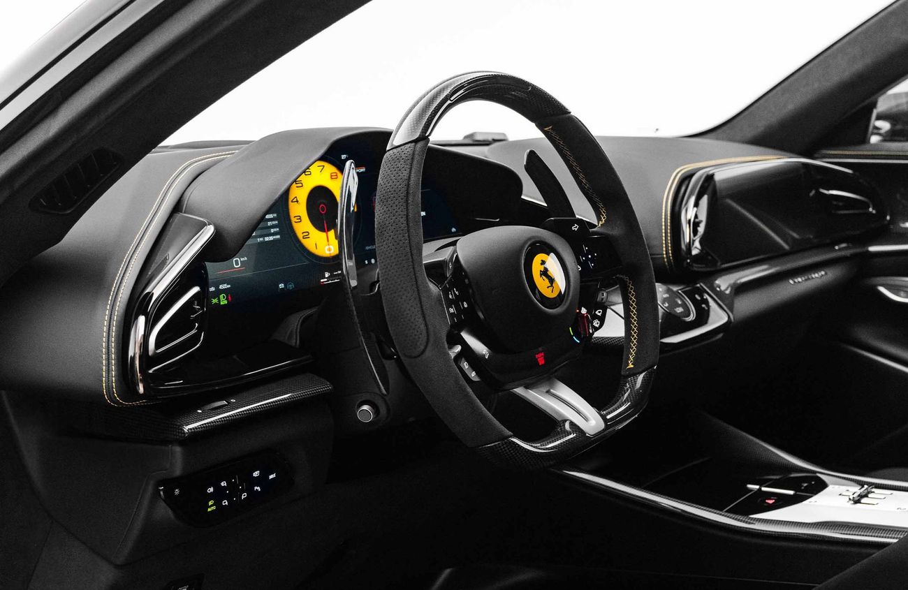 Ferrari Purosangue 6.5L V-12 Naturally Aspirated Engine