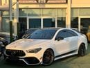 مرسيدس بنز CLA 45 S  AMG مرسيدس CLA45S وارد كلين تايتل صبغ وكاله بحاله ممتازه فل ابشن