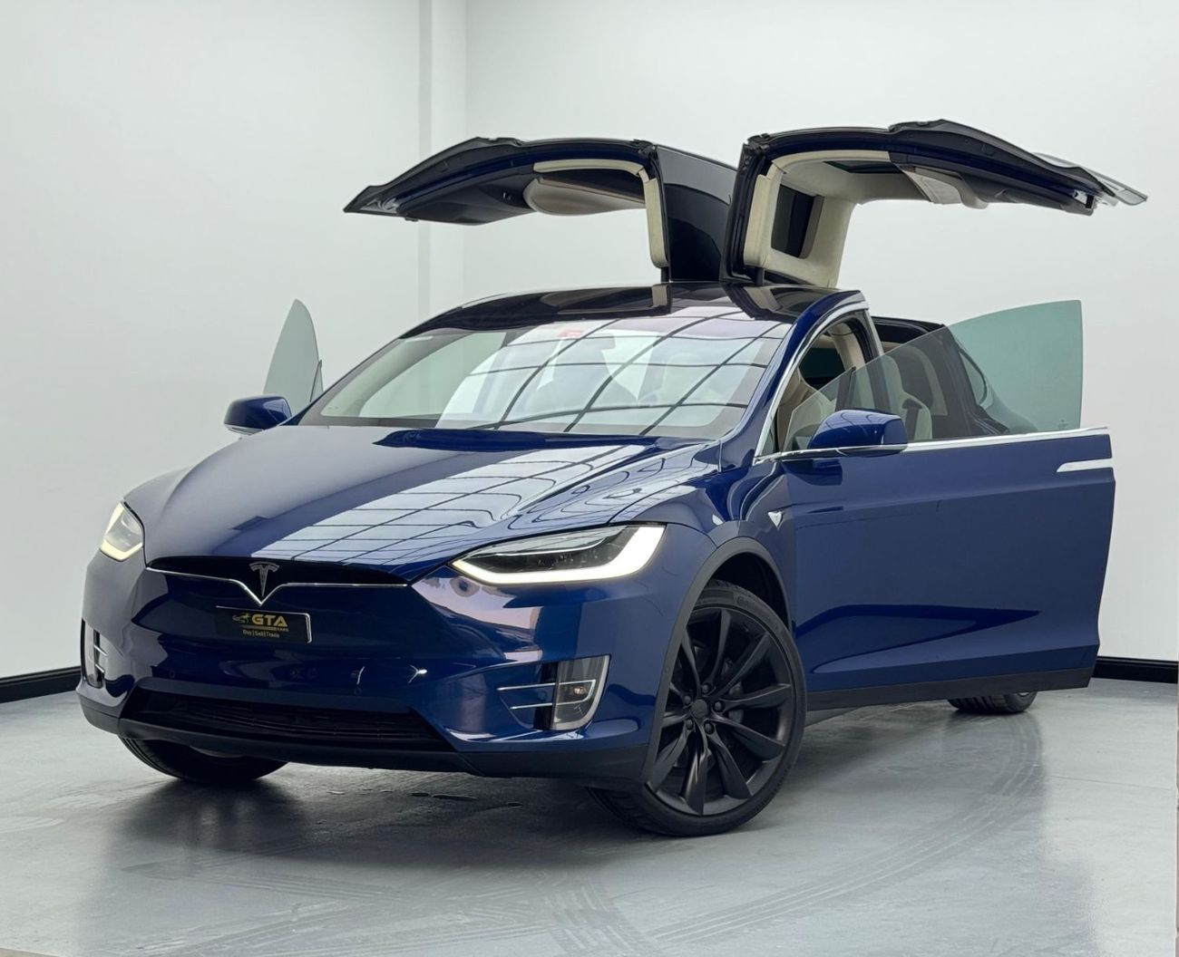 Tesla Model X 2018 Tesla Model X 100D, 2026 Battery Warranty Drive Unit Warranty, Tesla Service History, GCC