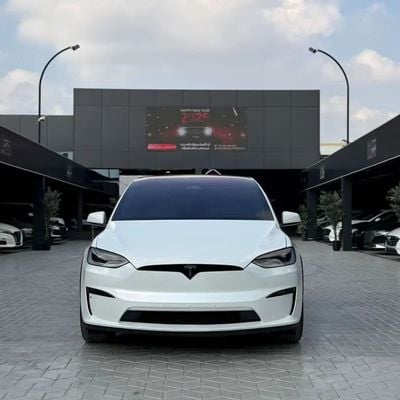 Tesla Model X PLAID Long Range | Dual Motor AWD | 670 HP | 29600 KM | White | تسلا موديل X