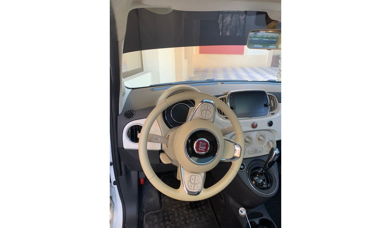 فيات 500 fiat 500 gcc single woner very clean