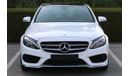 Mercedes-Benz C 200 AMG Pack Mercedes banz AMG 2016 GCC FULL OPTION perfect condition original paint