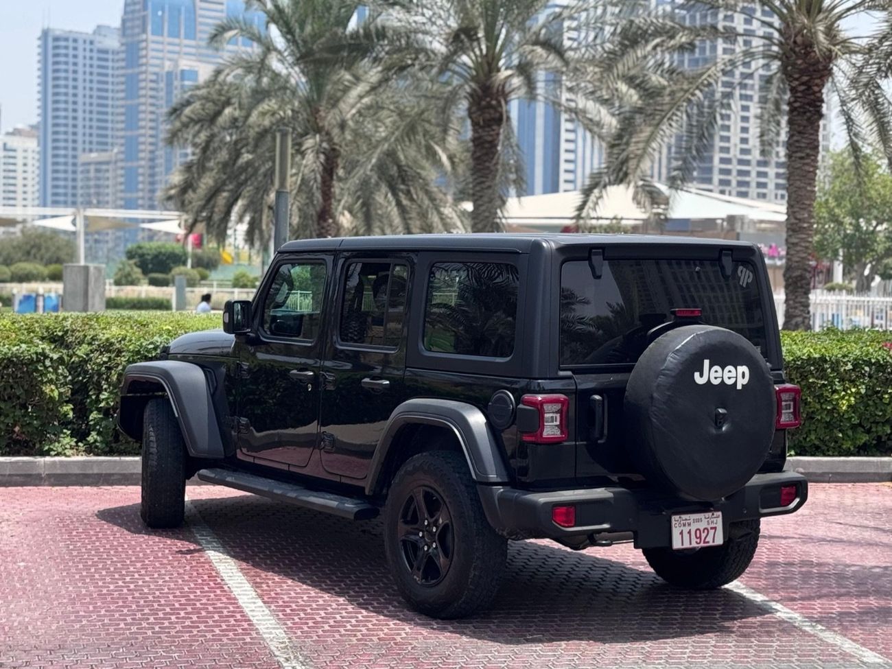 Jeep Wrangler Jeep Wrangler Unlimited, right-hand drive, 3.6L V6 petrol engine, automatic transmission, 4WD, remov