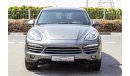 Porsche Cayenne - 2014 - GCC - ZERO DOWN PAYMENT - 2135 AED/MONTHLY - 1 YEAR WARRANTY