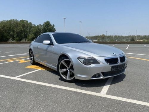بي أم دبليو 630i BMW 630 GCC 2007 V6 Perfect condition - Full option -No accident history