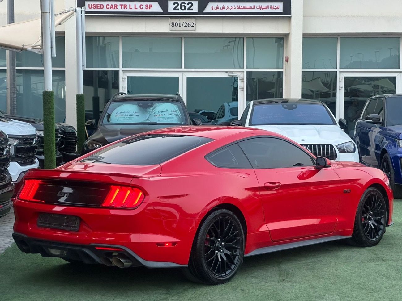 فورد موستانج ‎فورد موستنج GT 5.0 2018  ‎صبغ وكالة بحالة الوكالة ‎ممشى قليل ‎فل اوبشن