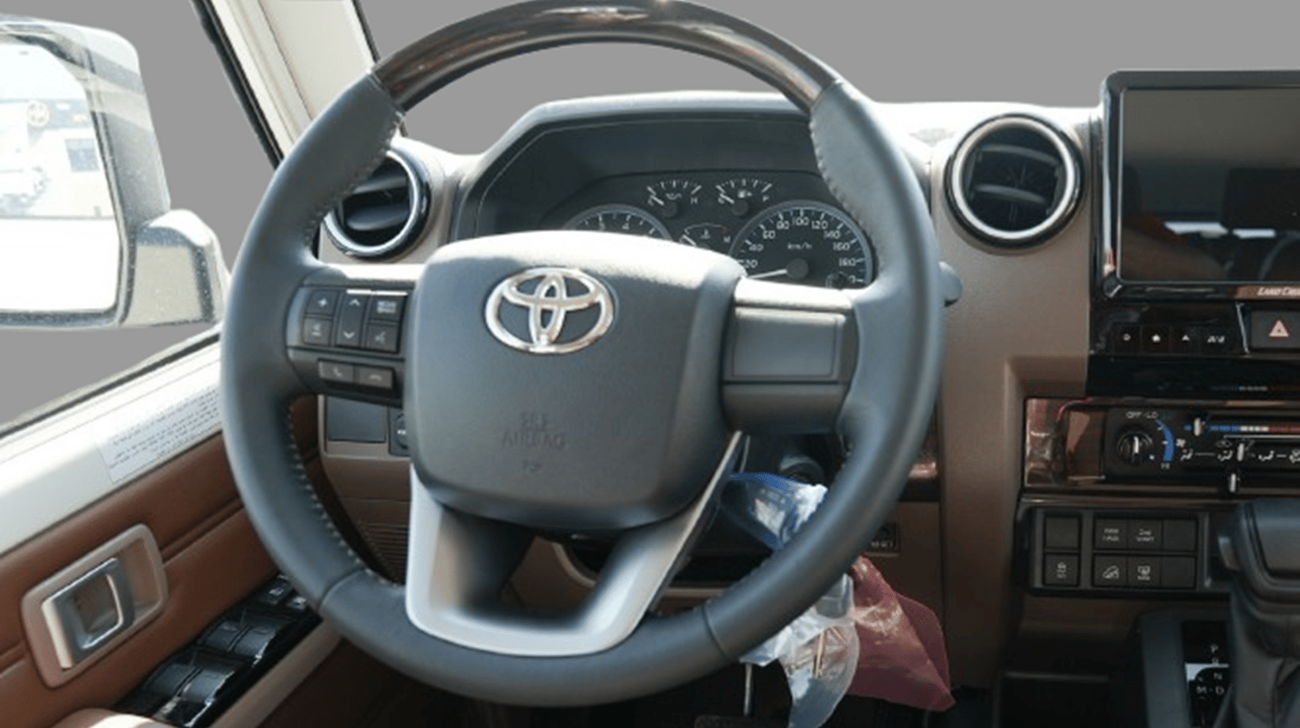 Toyota Land Cruiser 70 ECTNJM001 – Toyota LC76 5 Doors Hardtop - 4.0L Petrol Auto - White with Tan Interior