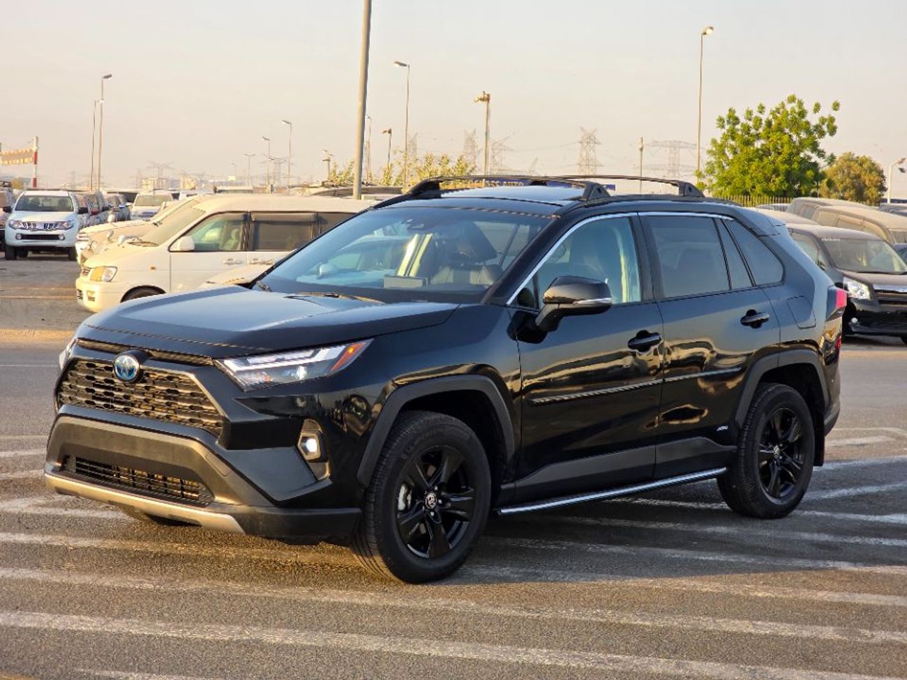 Toyota RAV4 2022 Model Hybrid engine full option sunroof and trunk automatic