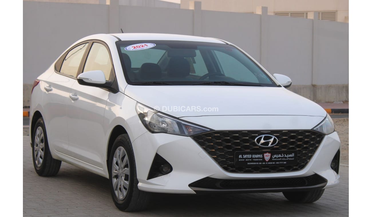 Hyundai Accent Base Hyundai Accent 2021 GCC, in excellent condition
