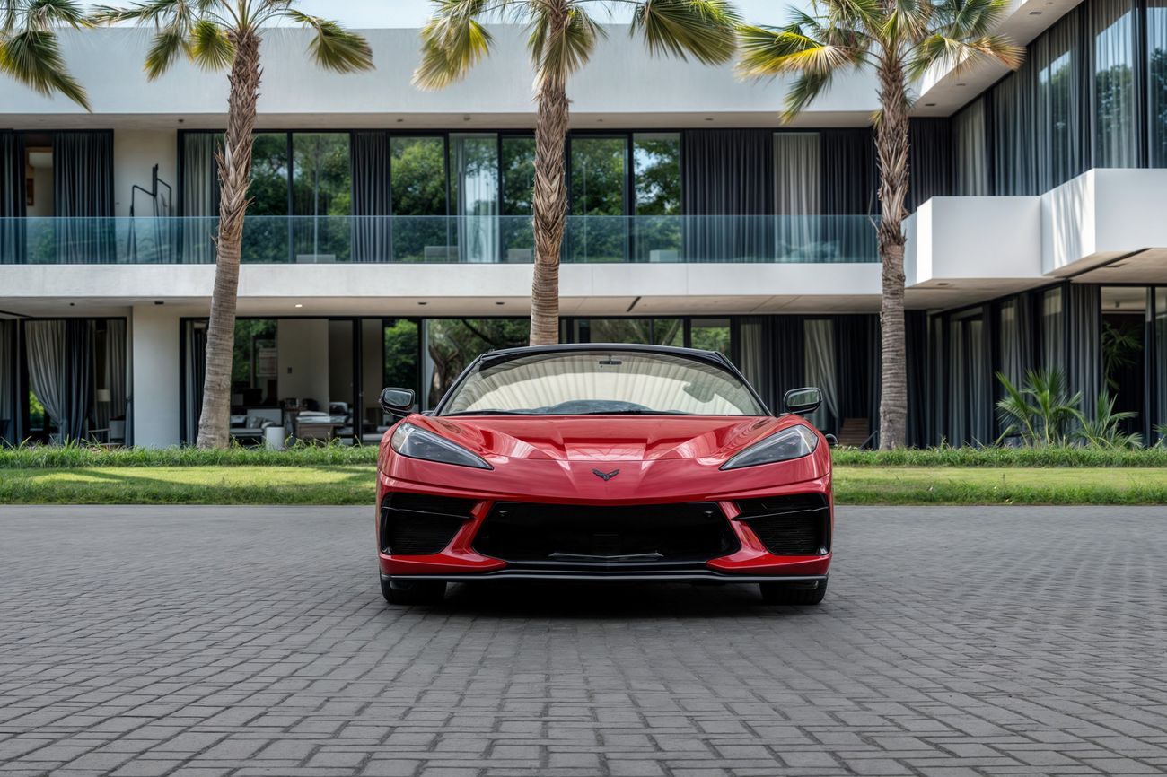 شيفروليه كورفت Corvette Stingray | 7,736 P.M | 0% Downpayment | Z51 LT2 | IMMACULATE | Ramadan Offer!