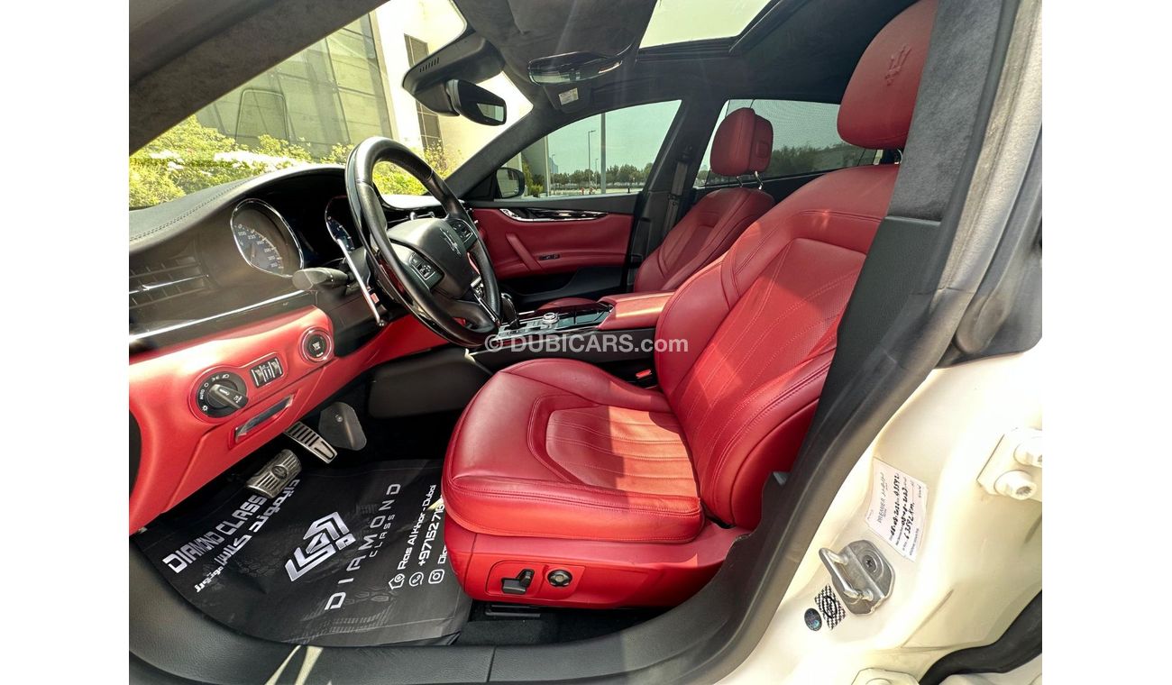 Maserati Quattroporte GTS Plus Maserati Quattroporte GTS  Full Option V8 2017 GCC 49,000 KM  Under Warranty