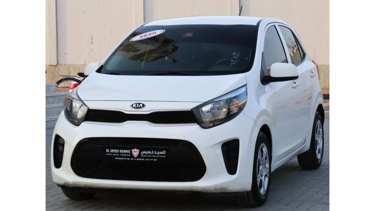 كيا بيكانتو Base 2020 كيا بيكانتو EX (JA)، 5 أبواب هاتشباك، 1.2 لتر 4 سلندر بنزين، أوتوماتيك، دفع أمامي