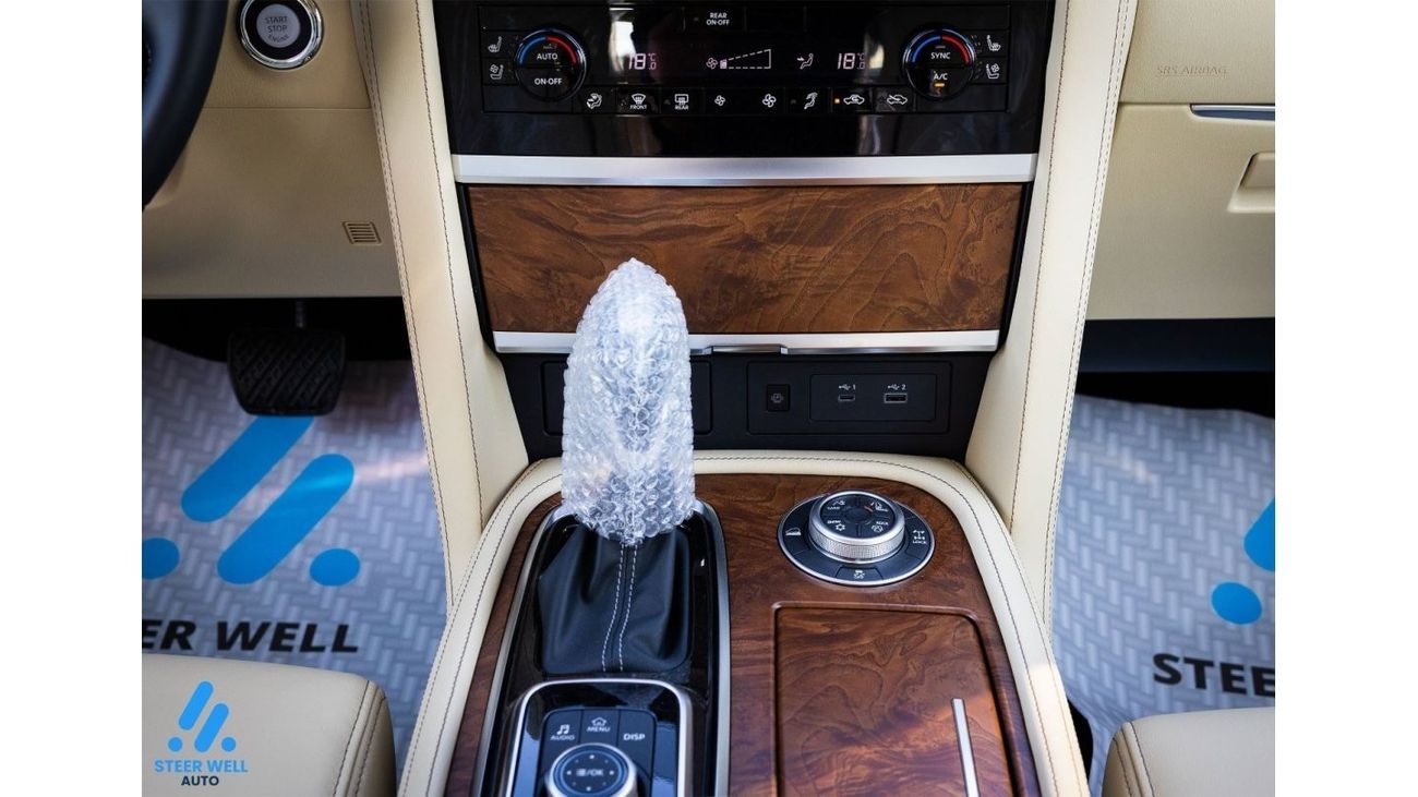 نيسان باترول LE Titanium 5.6L / Warrior V8 / 7 4WD A/T Petrol / The Best Luxury SUV - GCC - Book Now