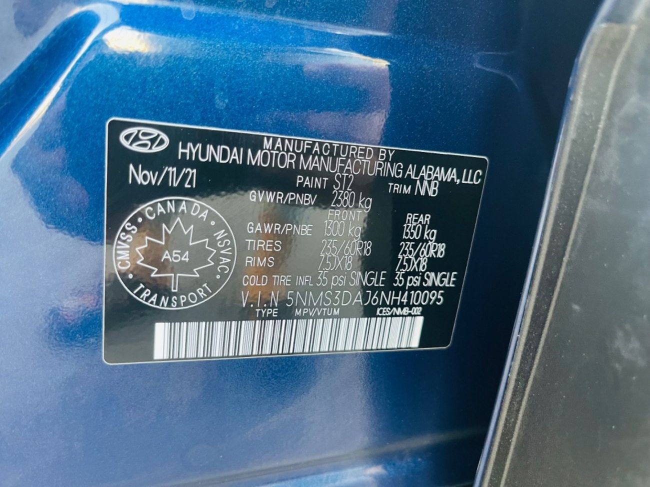 Hyundai Santa Fe GL Panorama 2.4L