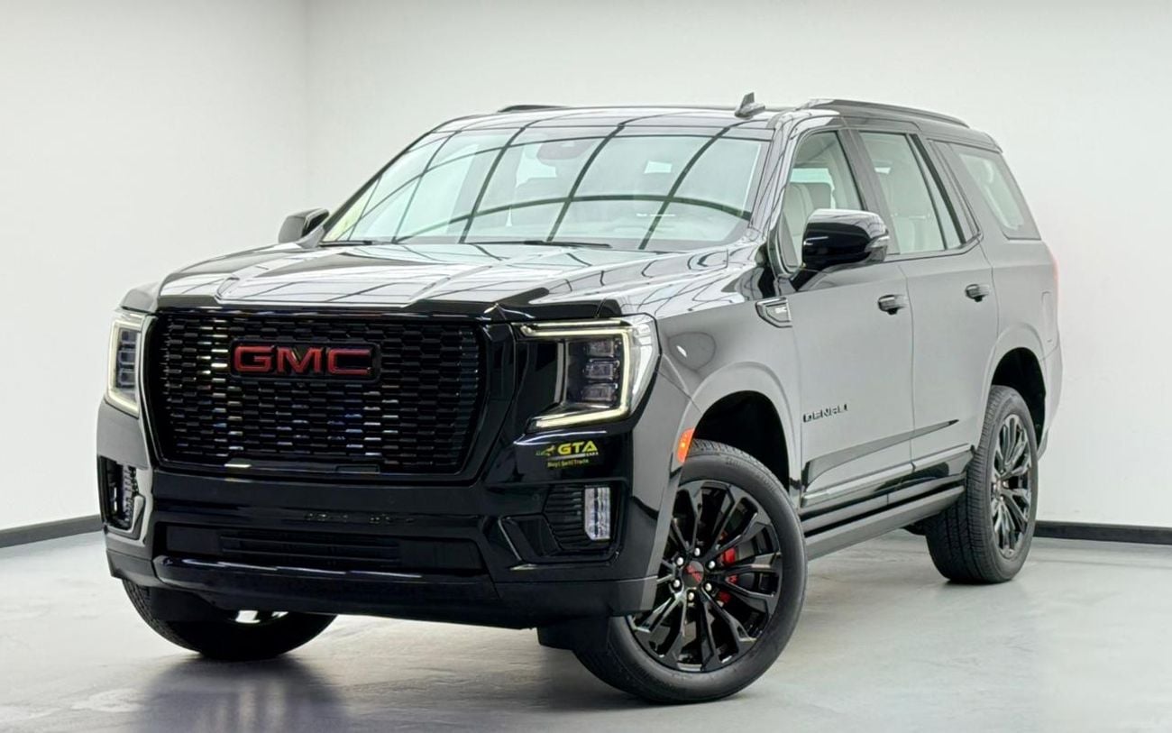 جي أم سي يوكون 2024 GMC Yukon Denali, 2029 GMC Warranty + Service Pack, Very Low Km, 7 Seater, GCC