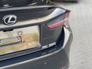 لكزس RC 350 F SPORT PLATINUM 3.5L V6 / SUNROOF / RADAR / REAR WHEEL DRIVE / BIG RIMS / COOLING AND HEATING SEATS