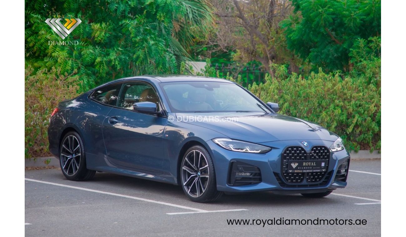 Used M Sport Premium BMW 420i coupe M package 2021 GCC under warranty