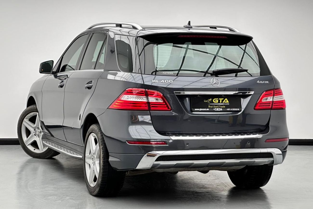 مرسيدس بنز ML 400 2015 Mercedes-Benz ML400 4Matic, Full Service History, Excellent Condition, GCC