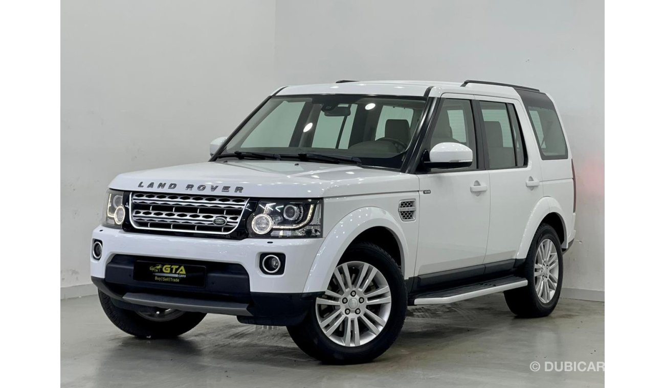 Land Rover Discovery 2016 Land Rover LR4 HSE, 7 Seats, Full Service History, Warranty, Fully Loaded, GCC