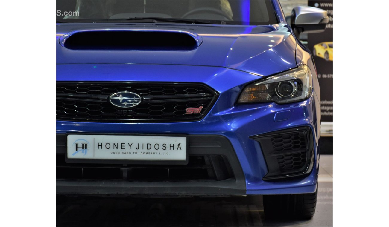 Subaru Impreza WRX EXCELLENT DEAL for our Subaru WRX STi ( Symmetrical AWD ) 2020 Model!! in Blue Color! GCC Specs  AGE