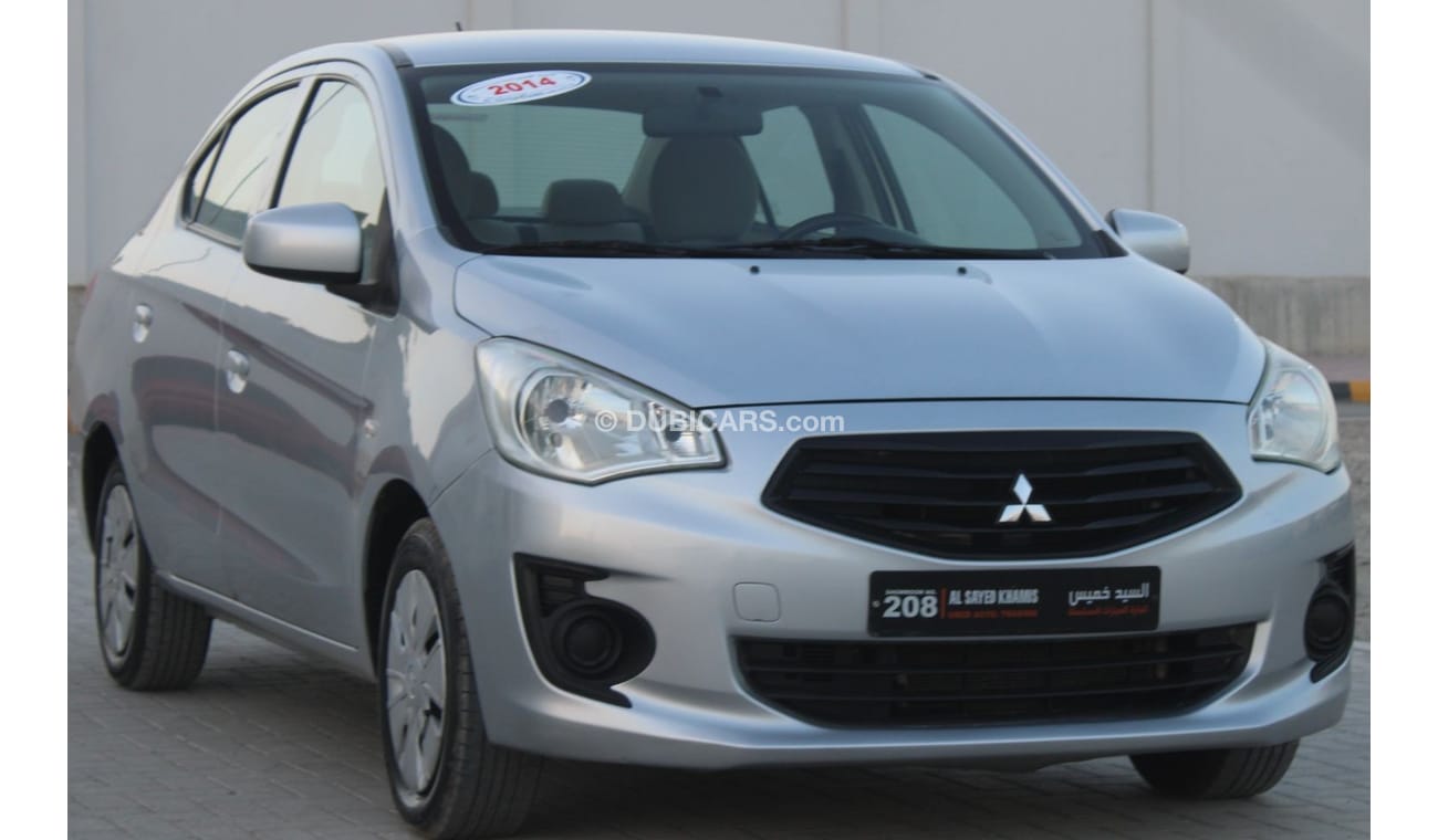 Mitsubishi Attrage Mitsubishi Attrage 2014 GCC, in excellent condition, without accidents