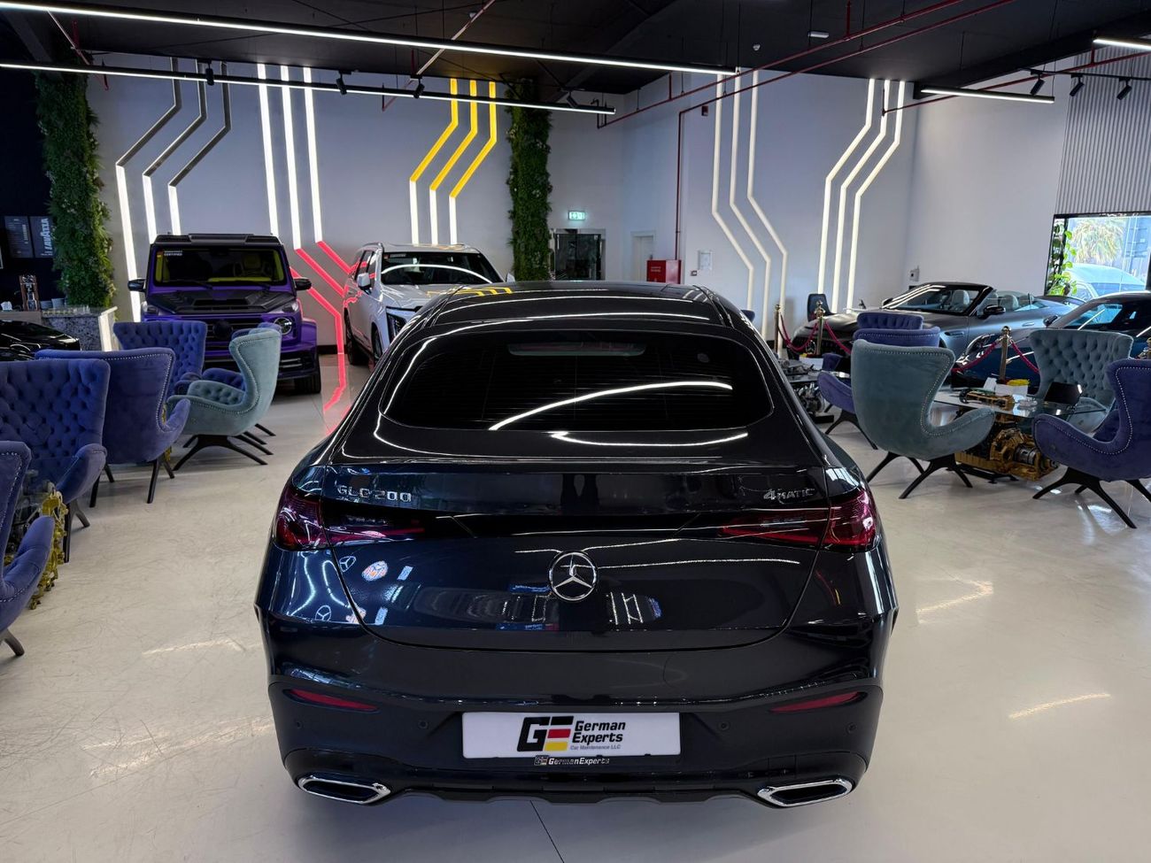 مرسيدس بنز GLC كوبيه 200 4MATIC 0% Down-payment | AED 5,000 P/M | 2024 GLC200 Coupe | AMG Package | Warranty and Service cont