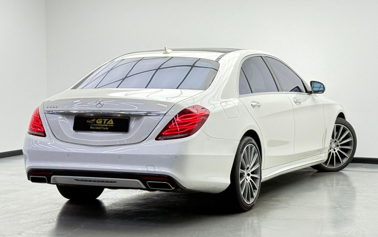 مرسيدس بنز S 500 AMG 4.7L 2015 Mercedes Benz S 500 AMG 4MATIC, Warranty, Full Service History, Excellent Condition, G