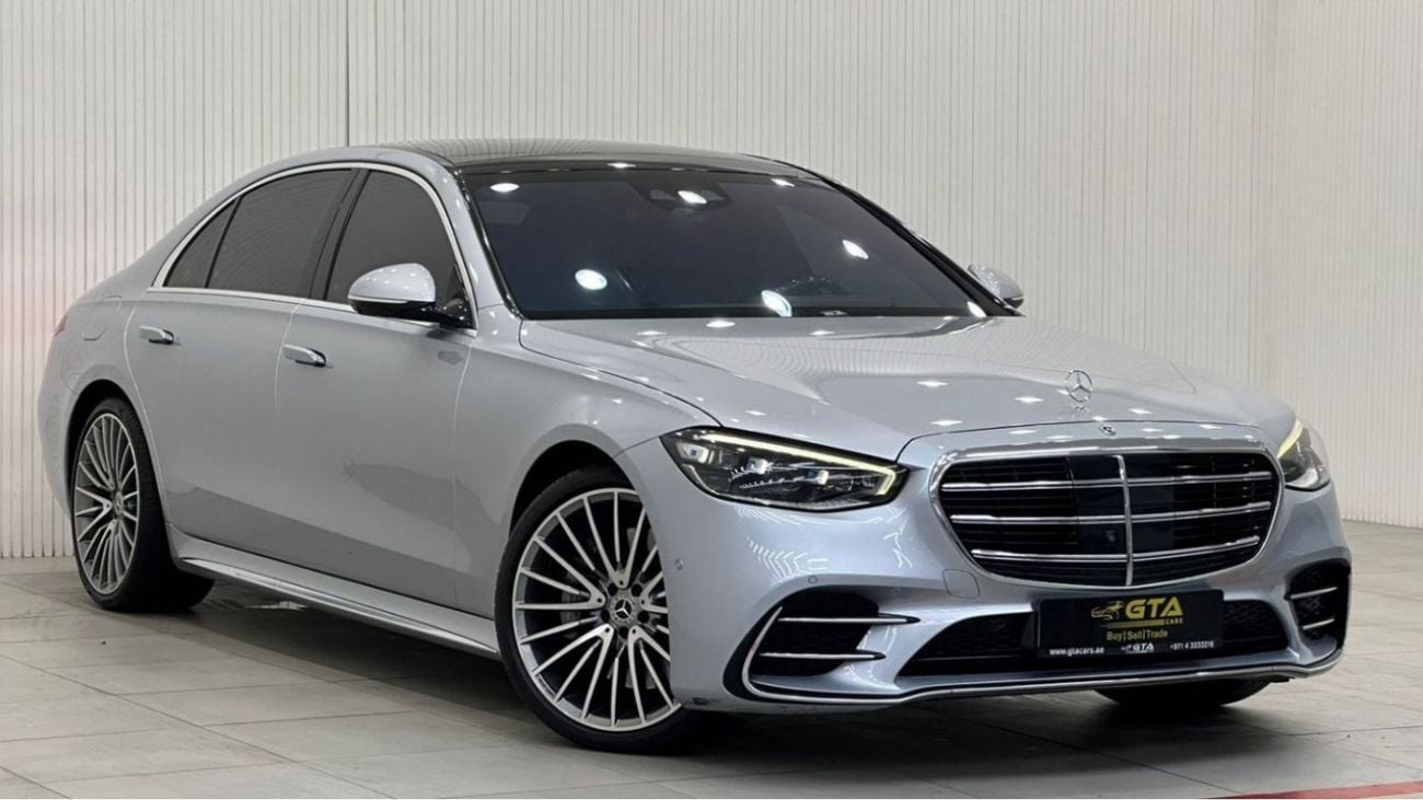 Mercedes-Benz S 500 2021 Mercedes Benz S500 AMG 4MATIC, April 2026 Mercedes Warranty + Service Pack, Full Options, GCC